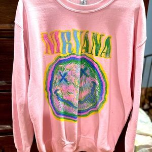 Nirvana crew neck sweater